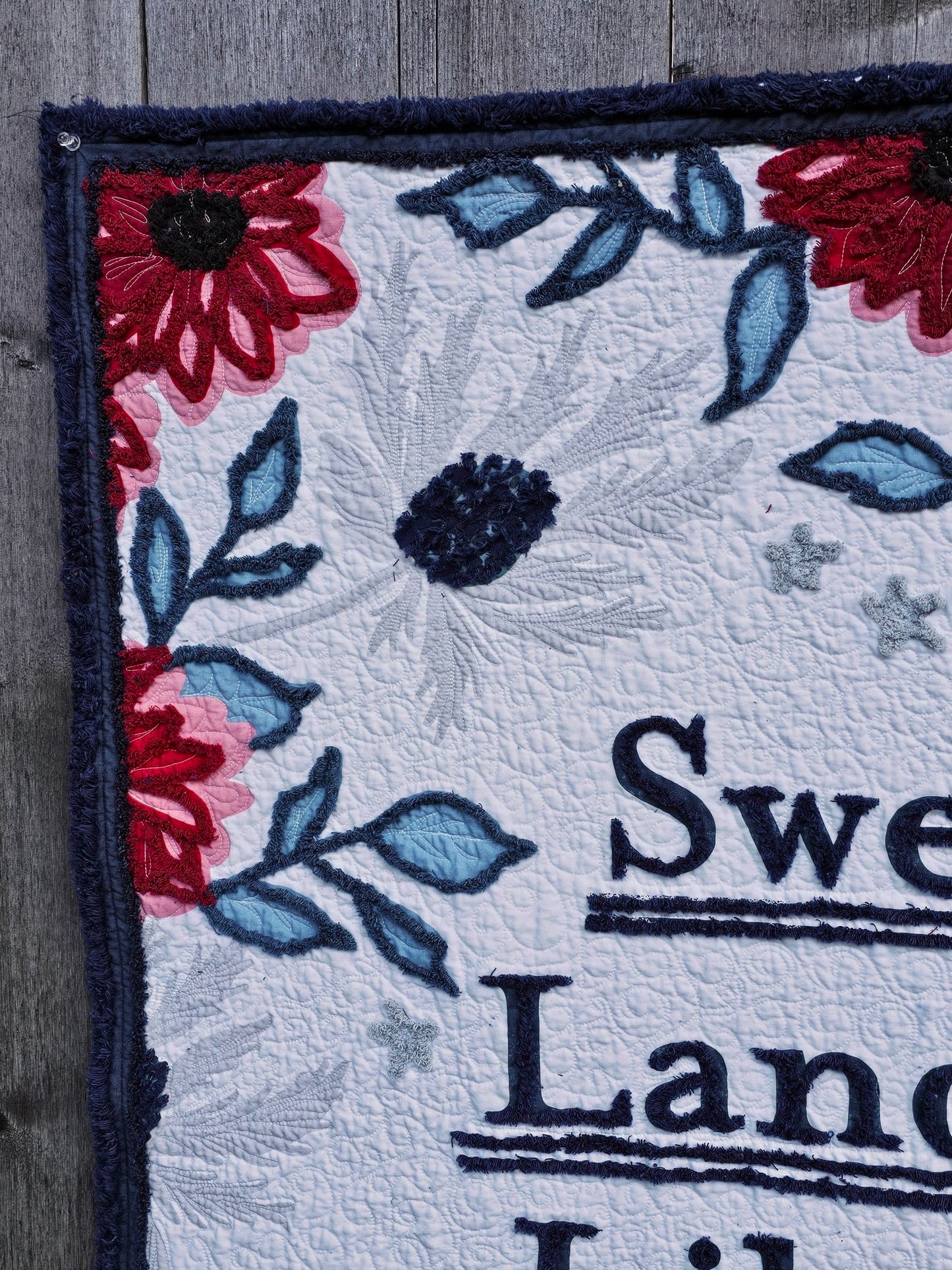 Sweet Land of Liberty + Chenille-It Quilt Kit