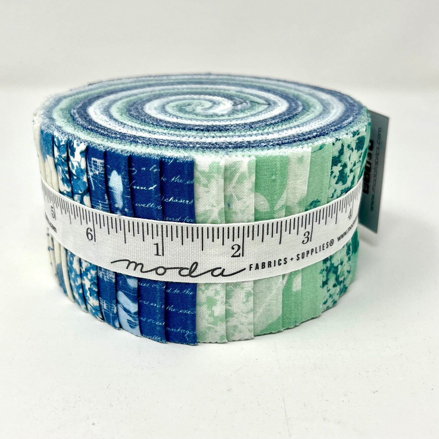 Moda Janet Clare Bluebell Collection, Jelly Roll 2.5" Precut Strips