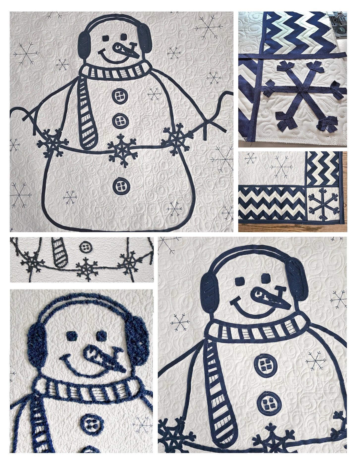 Snowman Gatherings Panel Quilt Kit