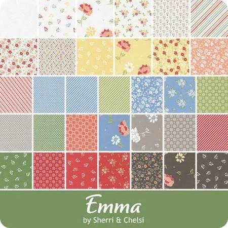 Moda Sherri & Chelsi Emma collection, Charm Pack 5" Squares